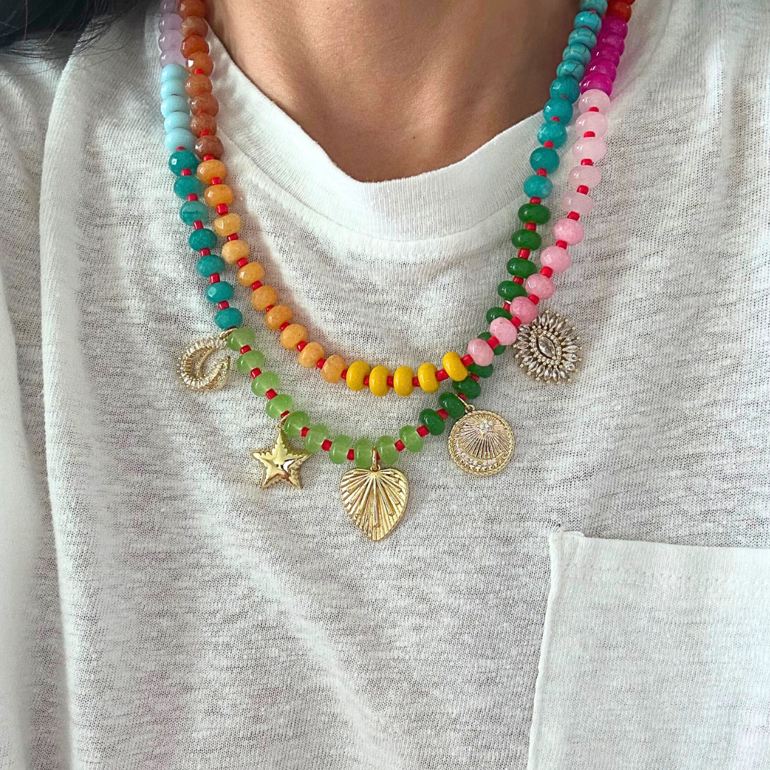 The Coastline Beaded Necklace
