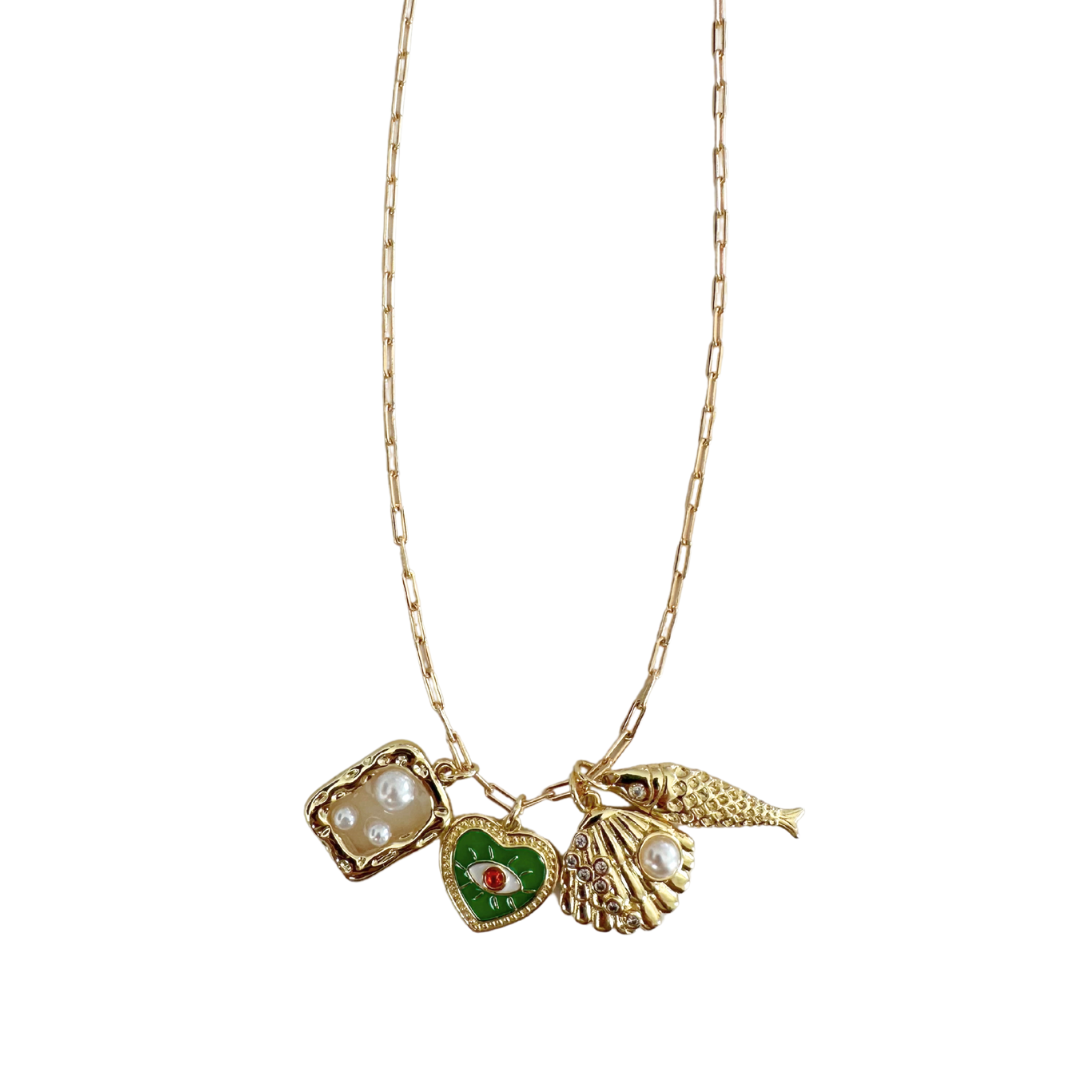 Sea You Soon Charm Necklace