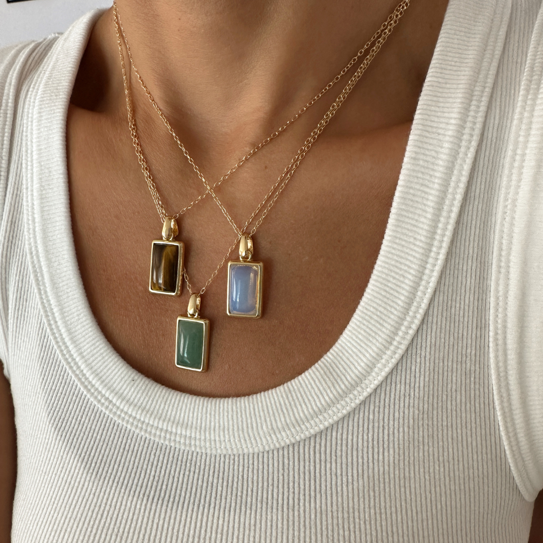 Green Quartz Pendant