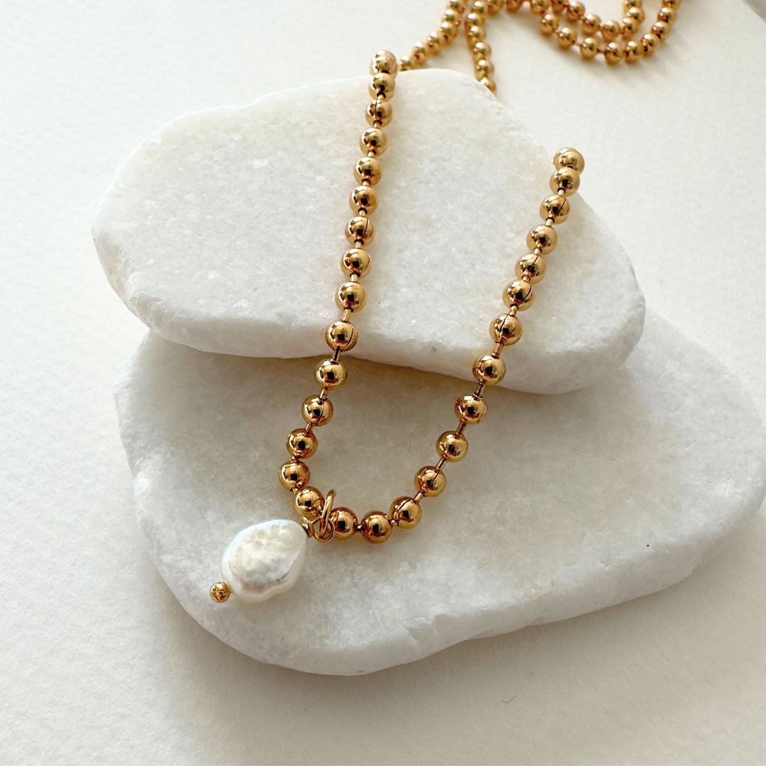 Mattie Pearl Necklace