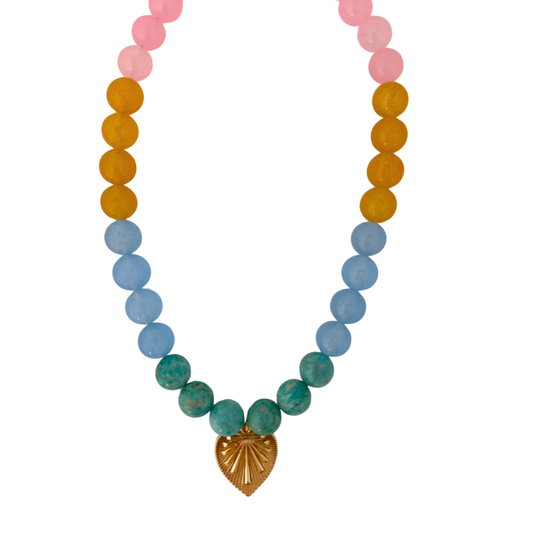 Saltwater Heart Necklace