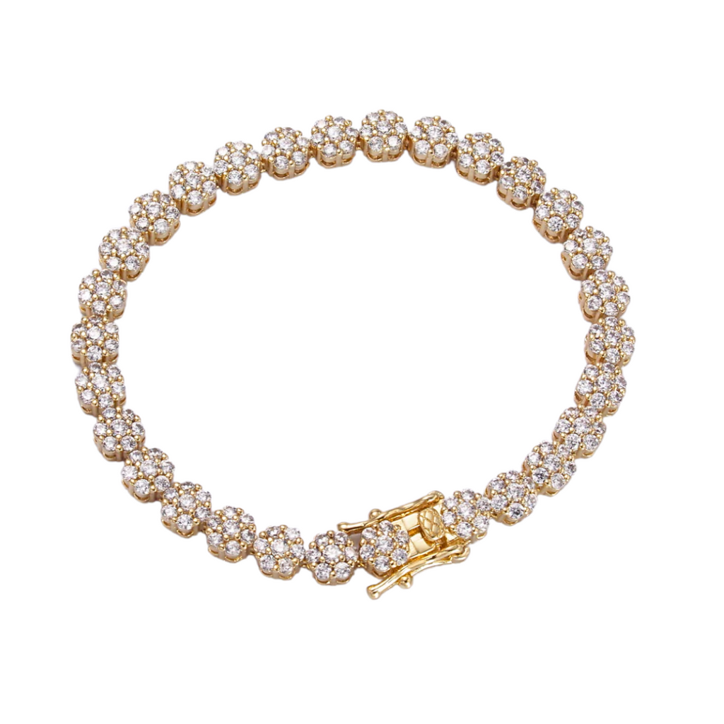 Flora Tennis Bracelet