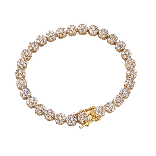 Flora Tennis Bracelet