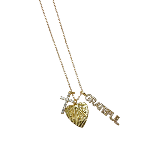 The Grateful Charm Necklace