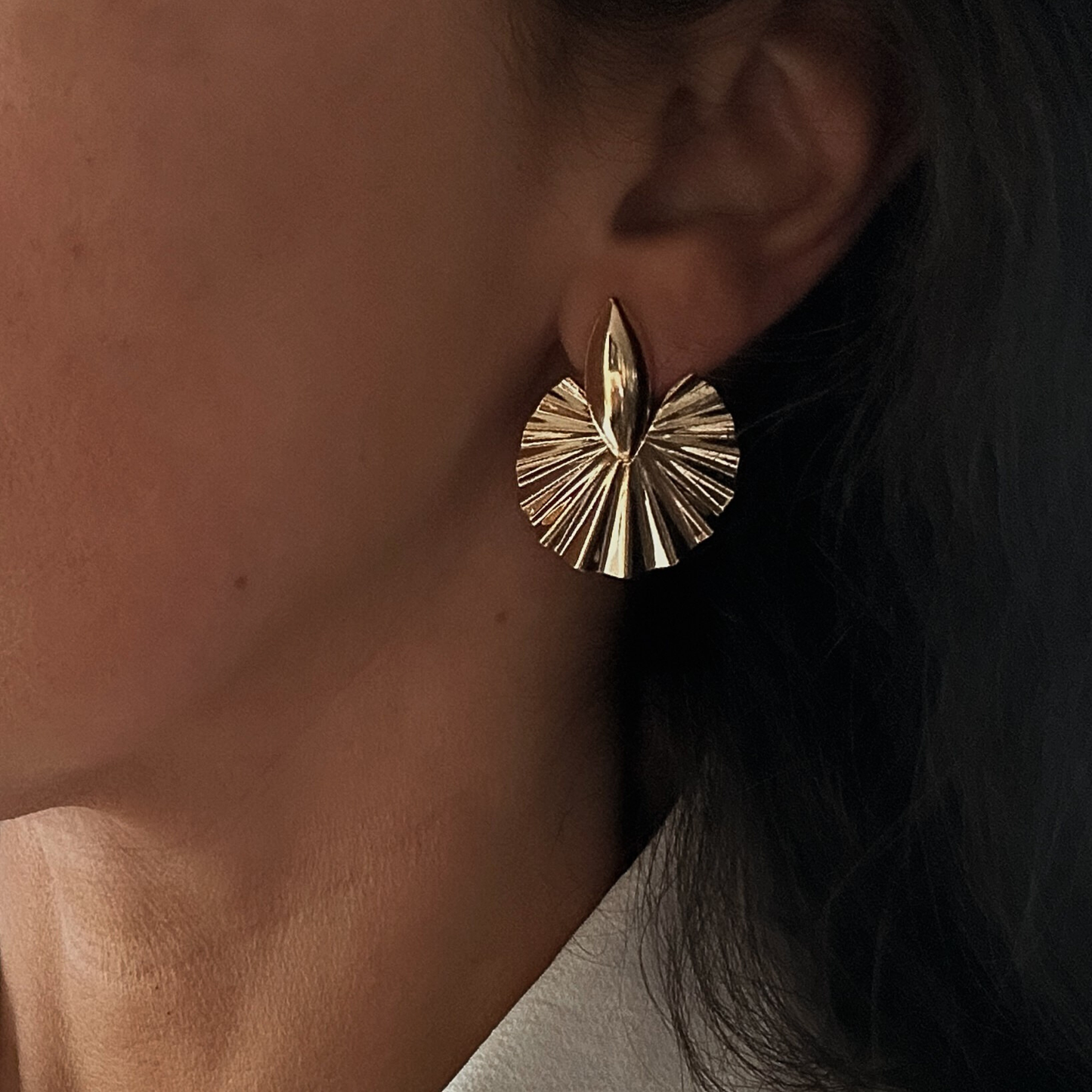 Palm Earrings
