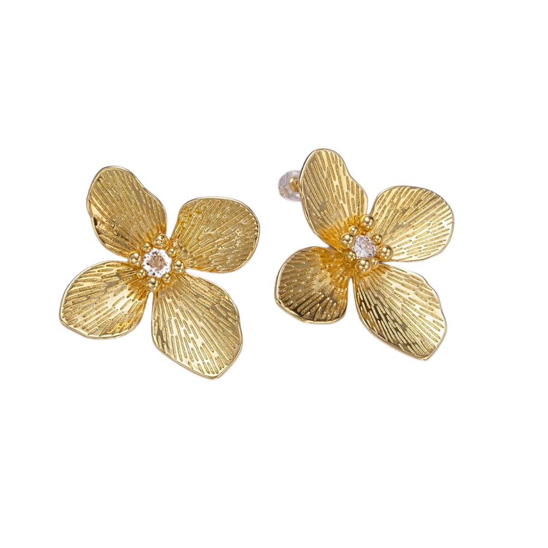 Golden Bloom Earrings