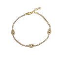 Eye Tennis Bracelet