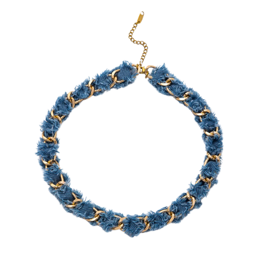 Denim Link Chain