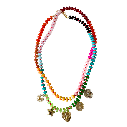 The Coastline Beaded Necklace