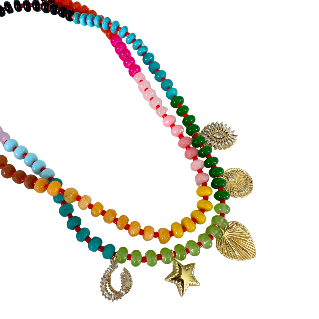 The Coastline Beaded Necklace