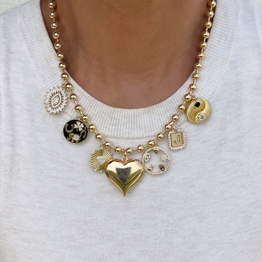 Cosmic Love Charm Necklace