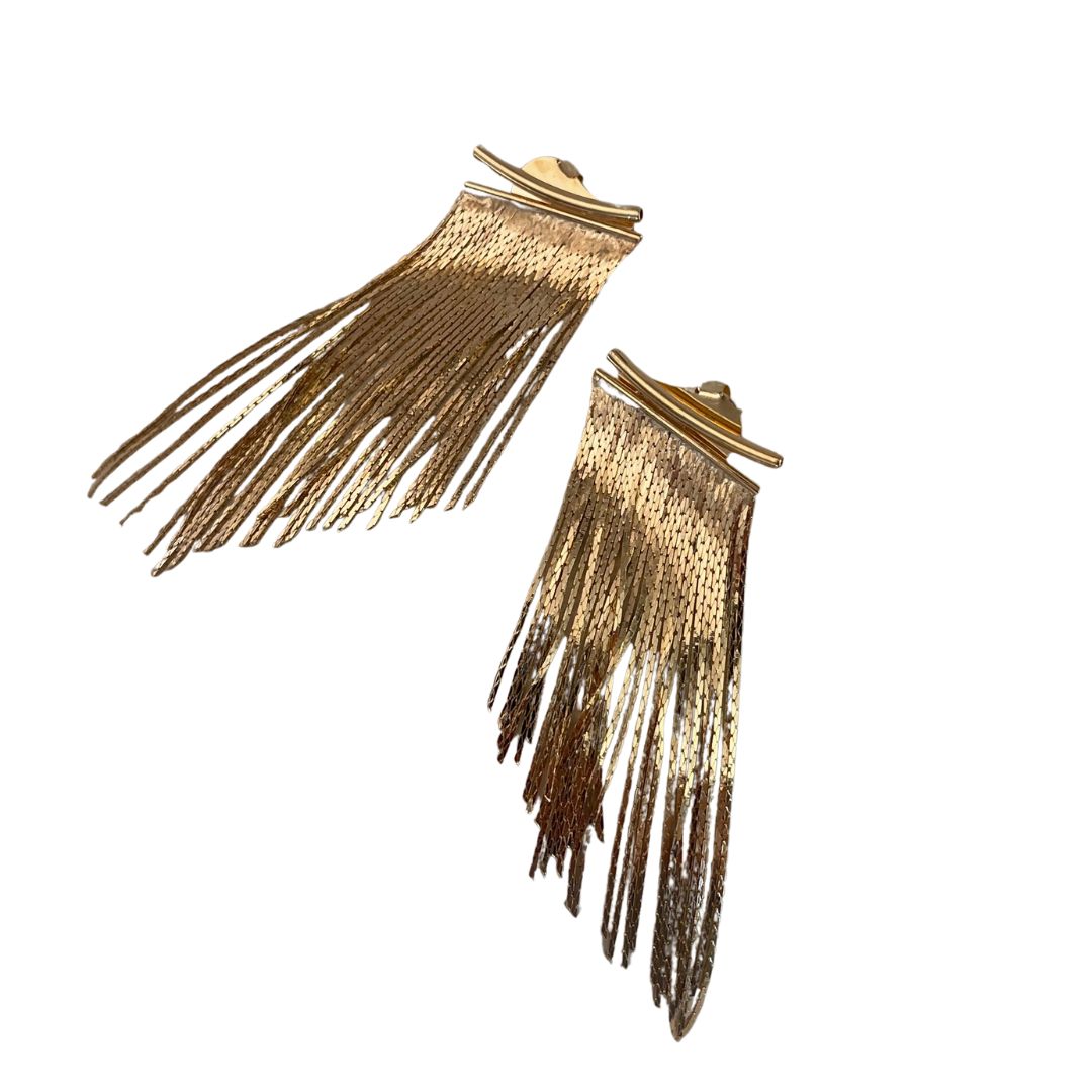 Streamer earrings