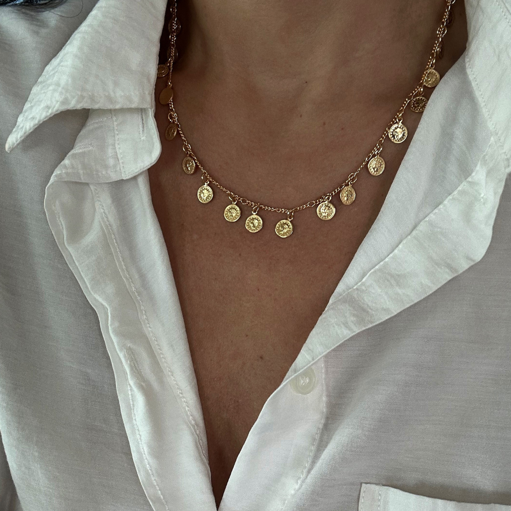 Roma Coin Necklace