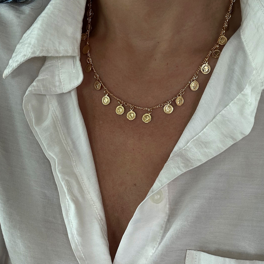 Roma Coin Necklace
