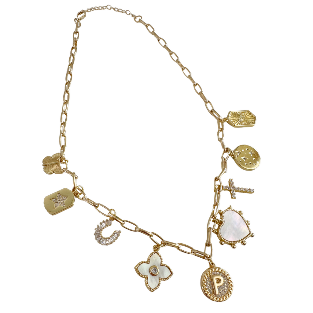 Poppy Charm Necklace